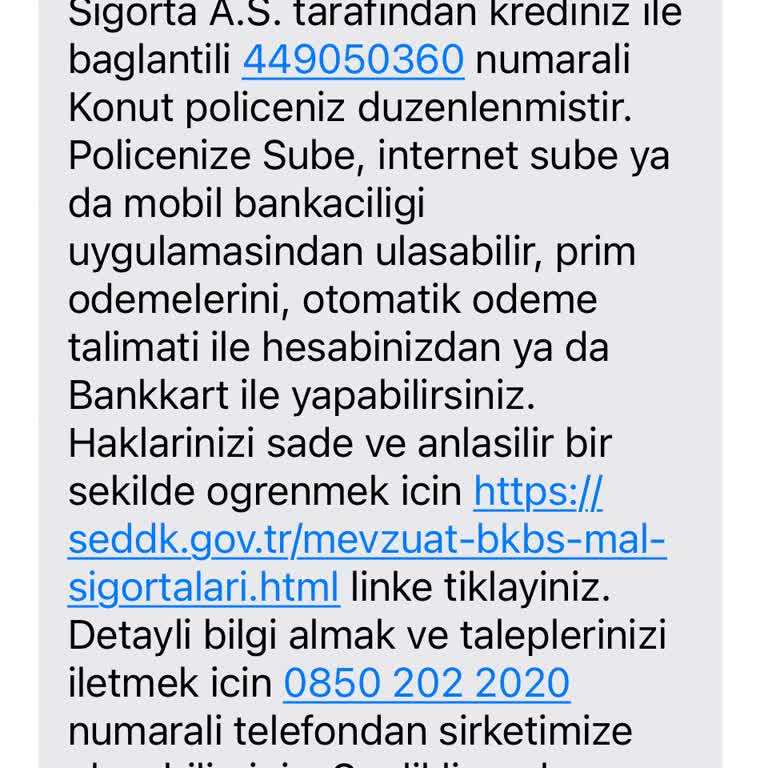 Onayım Olmadan Yenilenen Konut Sigortası Poliçesinin İptalini Talep Ediyorum