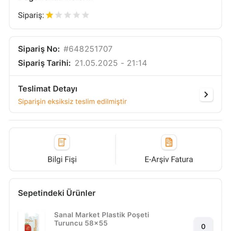Migros Eksik Teslim Edilen Ürünler Ve Yanıltıcı Bilgilendirme
