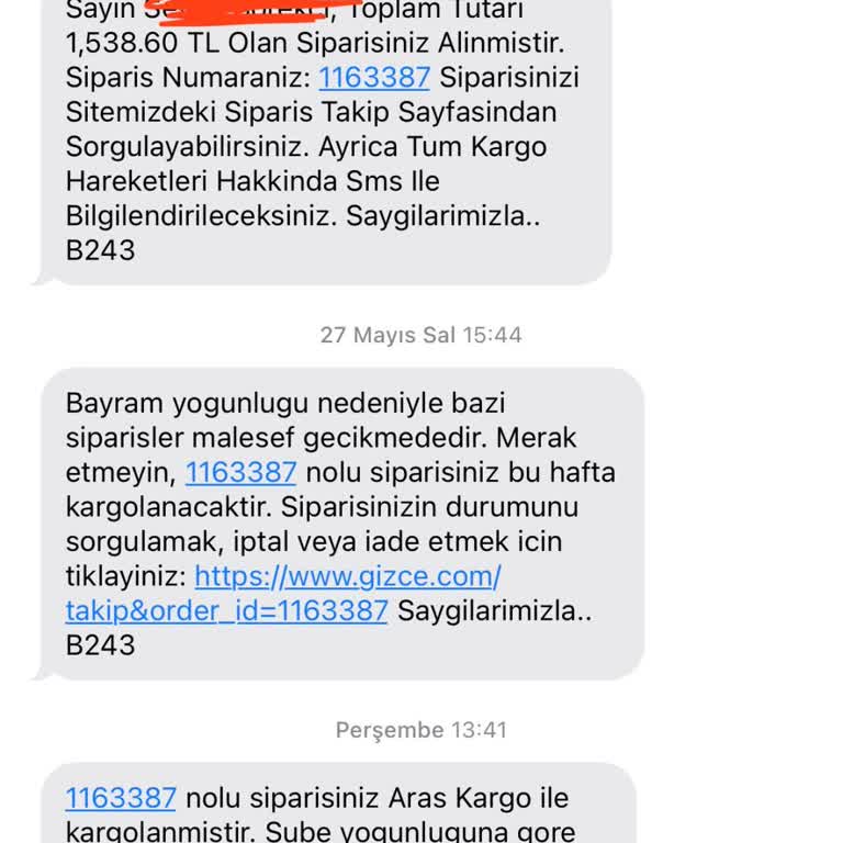 Siparişim Kayboldu, Müşteri Hizmeti Ulaşılmaz
