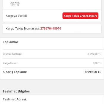 Kargo Teslimatında Bilgilendirme Eksikliği Ve Erken Saatte Teslimat Sorunu
