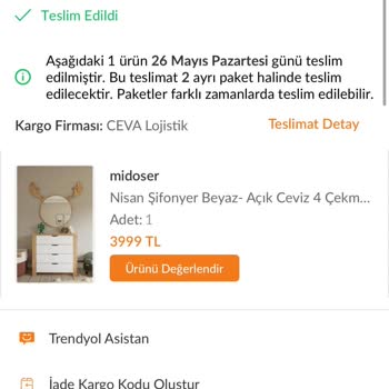Montaj Randevusu İptal Edildi İki Firma Arasında Kaldım Çözüm Yok