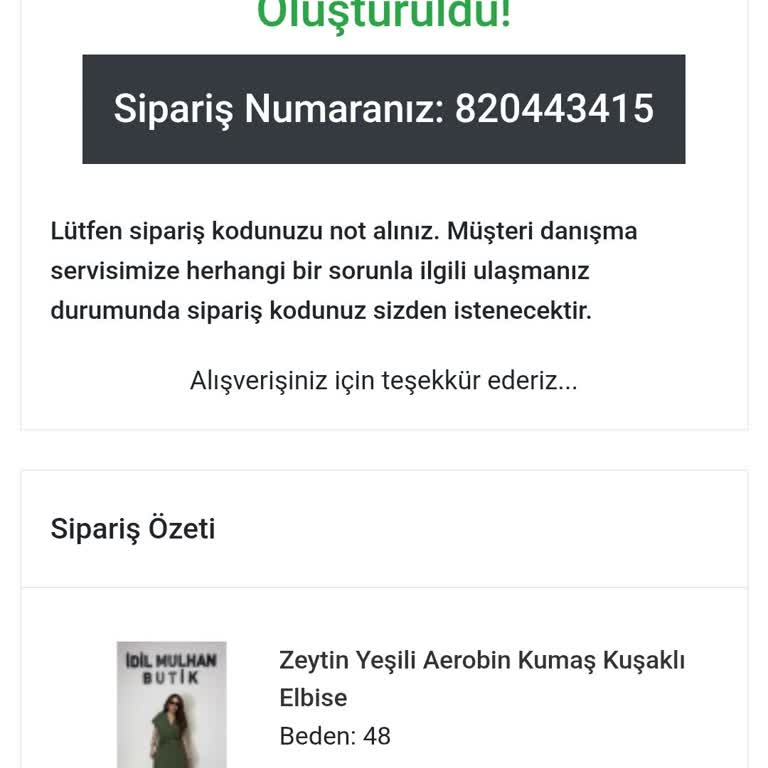 Sipariş Sürecinde İletişim Eksikliği Ve Teslimat Sorunu