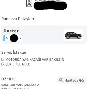 Dacia Duster Sürekli Arıza Ve Servis Mağduriyeti: Araç Değişimi Talebim Reddedildi