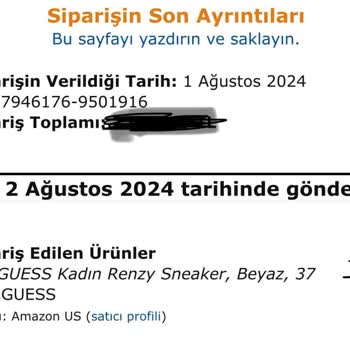 Guess Marka Ayakkabıda Erken Çatlama Ve Garanti Sürecinde Destek Sorunu