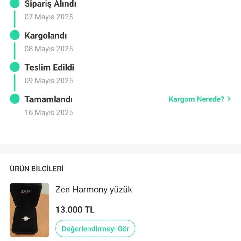 Kayıp Ürün Ve Geri Ödeme Sorunu Yaşadım