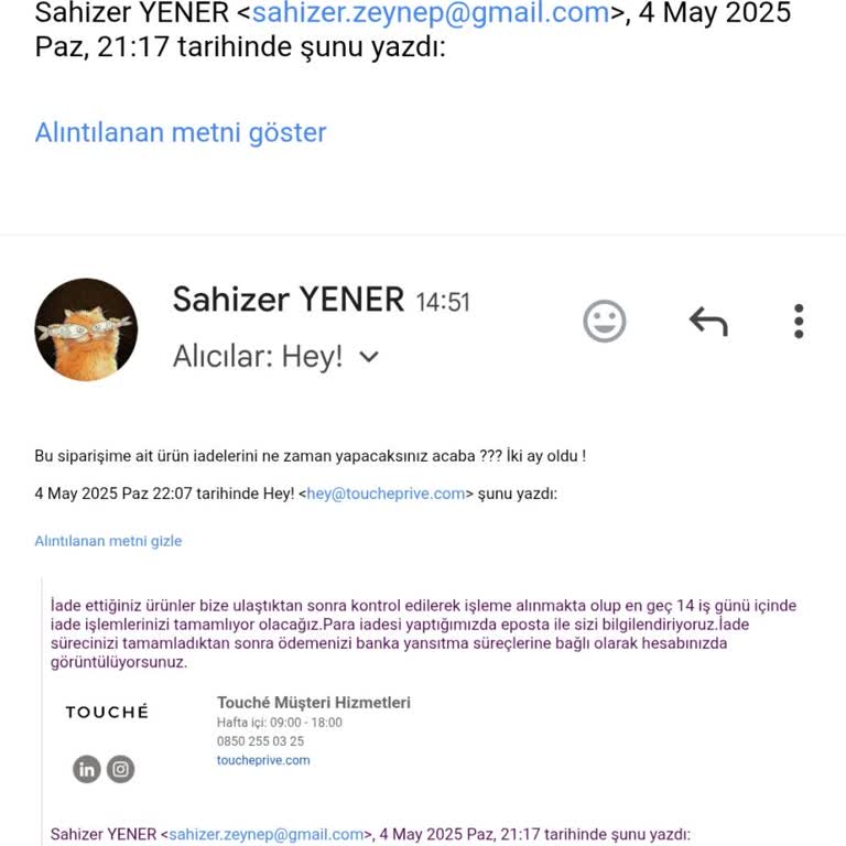 İade Sürecinde Sessizlik: Ne Cevap Var Ne Para!