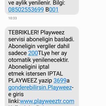 Onaysız Abonelikle Faturama Haksız Ücret Yansıdı İade İstiyorum