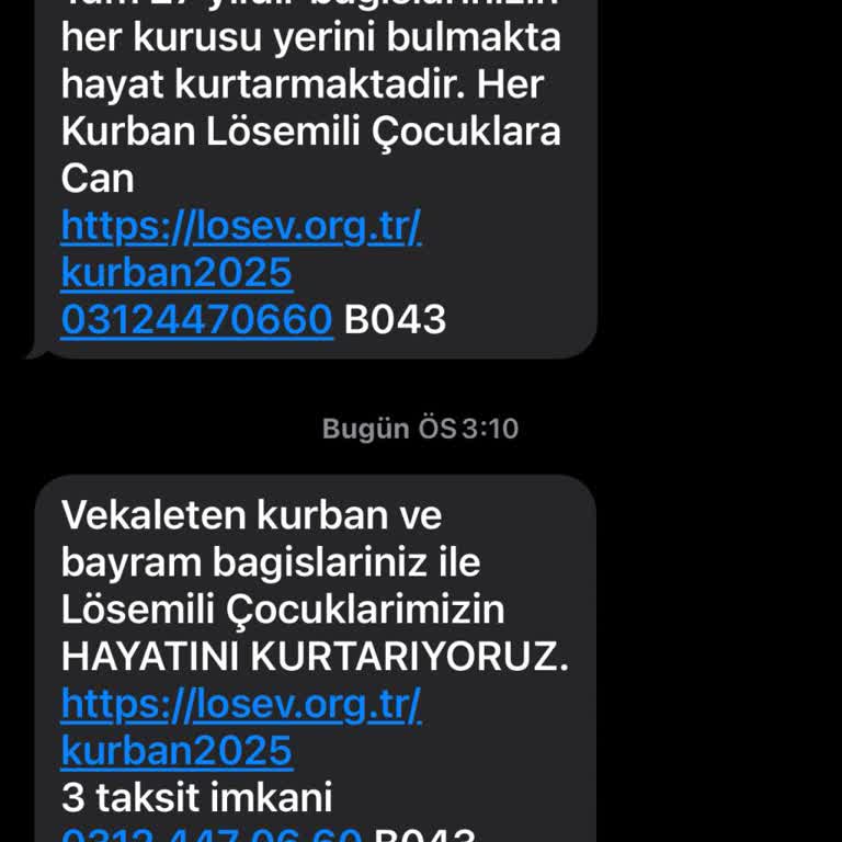 LÖSEV SMS İptaline Rağmen Mesaj Gelmeye Devam Ediyor