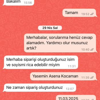 Modaaksa'dan Siparişim Kayboldu, Param İade Edilmedi Mağdur Oldum