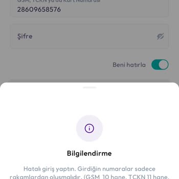 Param Uygulamasında Hesabıma Ve Parama Erişim Sağlayamıyorum, Destek Alamıyorum