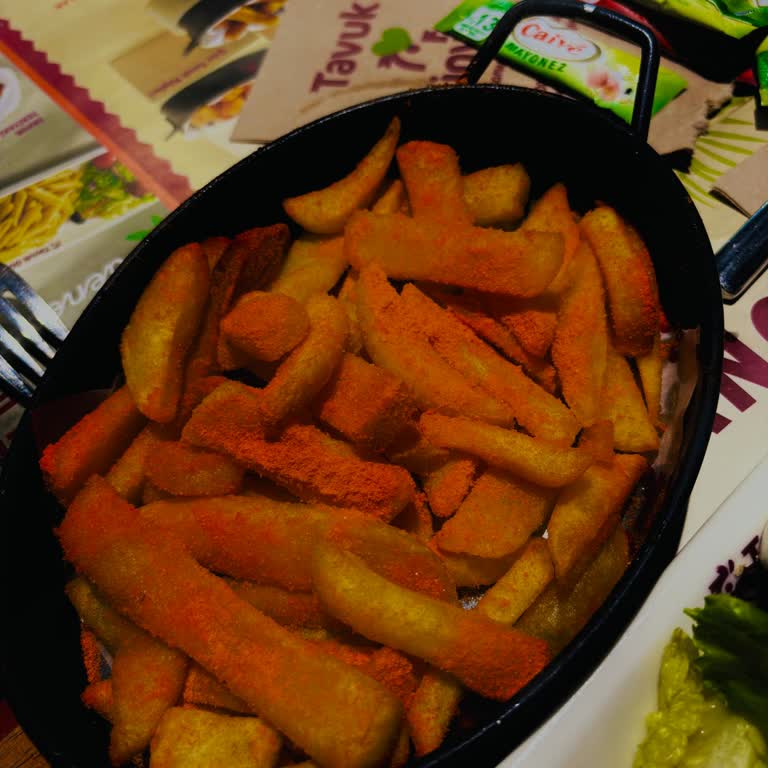 Patates Baharatında Aşırıya Kaçan Garson Davranışı