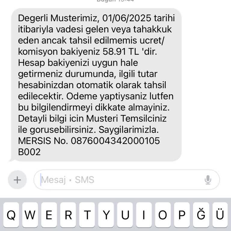 TEB Borç Bilgilendirmesi Eksikliği Ve Müşteri İletişimsizliği