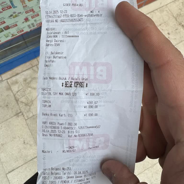 Ürün İadesinde Yaşanan Para İadesi Sorunu