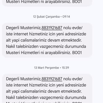 Nakil Başvurusu Sonrası Bilgilendirme Eksikliği Ve Uzayan Abonelik Sorunu