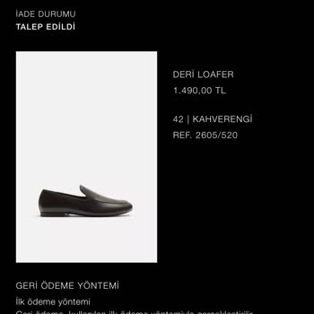 Farklı Numara Ayakkabı Gönderildi, Çözüm Sunulmadı