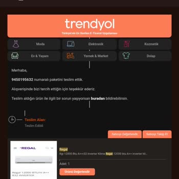 Yeni Alınan Klimanın Arızası Ve Parça Tedarik Sorunu