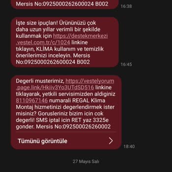 Yeni Alınan Klimanın Arızası Ve Parça Tedarik Sorunu