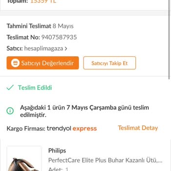 Aldığım Ütü Arızalı Çıktı İade Hakkım Engelleniyor