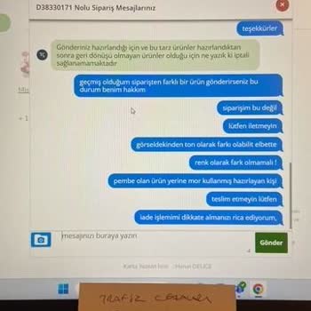 Sipariş Edilen Çiçek İle Teslim Edilen Ürün Farklı, İade Taleplerim Dikkate Alınmadı