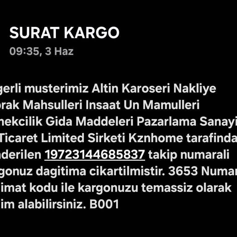 Sürat Kargo'da Sürekli Yaşanan Sorumsuzluk Ve Denetimsizlik