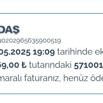 Askıda Fatura Desteğiyle Faturam Bir Ay Geçmesine Rağmen Ödenmedi