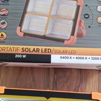 Cata LED Güneş Enerjili Ürün Şarj Sorunu!