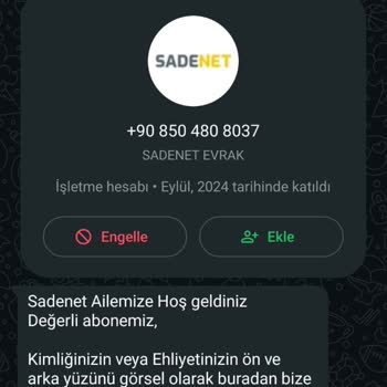 Yanlış Yönlendirme Ve Ön Başvuru Nedeniyle İnternet Taşıma Sorunu