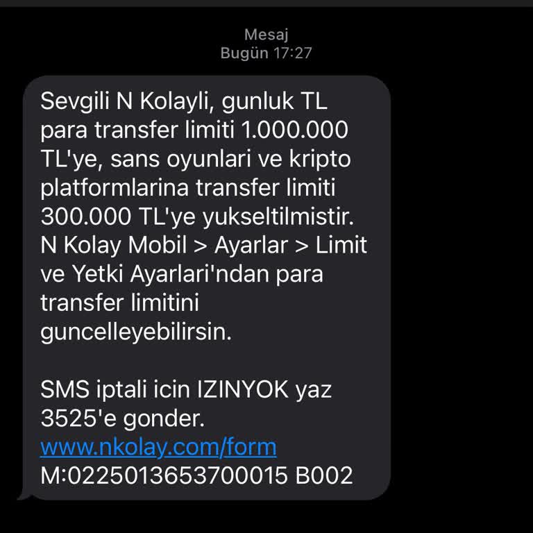 N Kolay Üyeliğim Olmadan İzinsiz SMS Ve Kişisel Veri Kullanımı