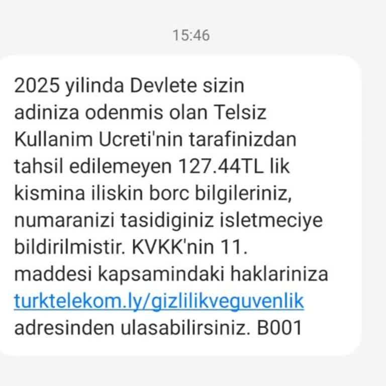 Haksız Telsiz Ücreti Tahsilatı Ve Güven Sorunu