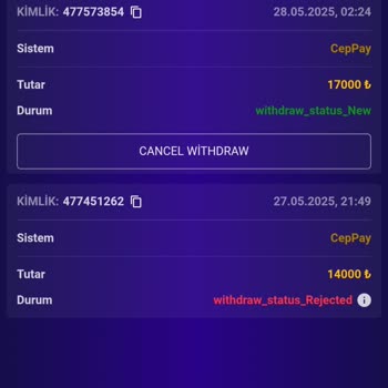 Çekim Talebim Sonrası Hesabım Engellendi Ve Giriş Yapamıyorum