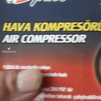 Uzay Oto Hava Kompresörü İçin Şikayetim Var