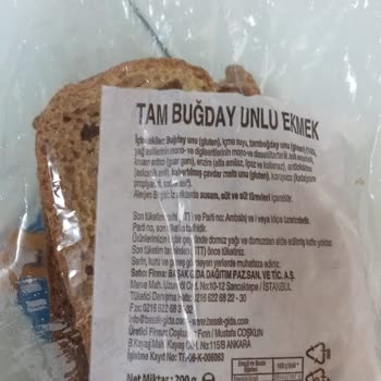 Tam Buğday Ekmeğinden Tahta Parçası Çıktı, Sağlık Riski Yaşadım