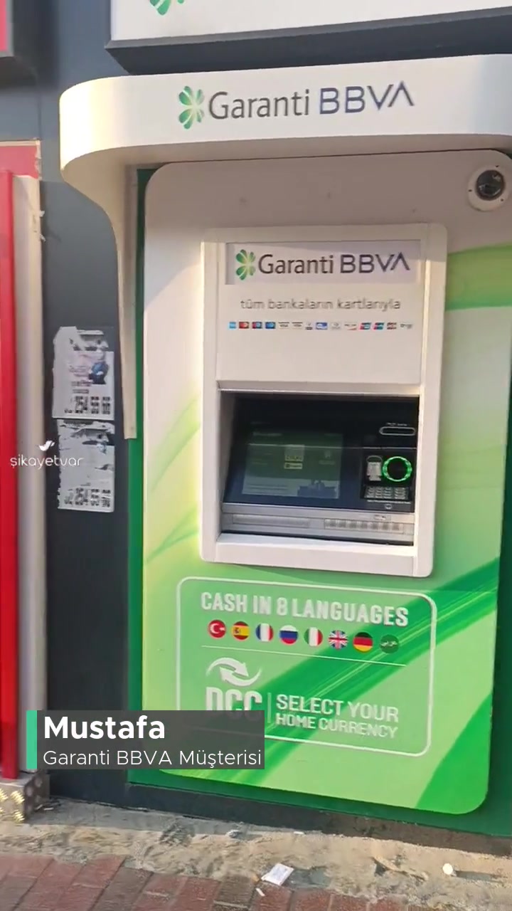Garanti BBVA ATM'de Param Sıkıştı! videonun kapak resmi