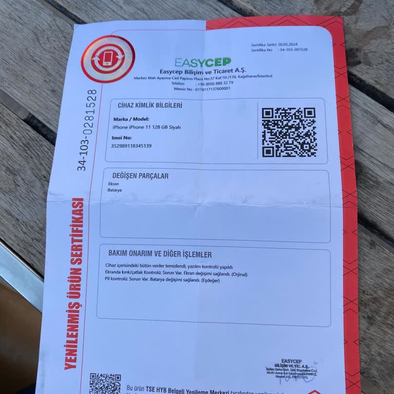 Satın Aldığım Telefonun Batarya Ve Garanti Sorunlarıyla Mağdur Edildim