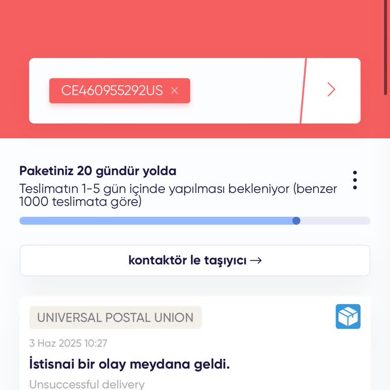PTT Kargo Yurt Dışı Gönderimde Bilgilendirme Ve Teslimat Sorunu