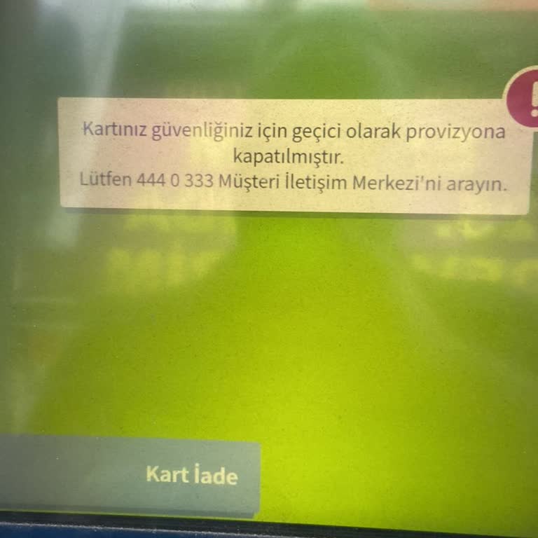 Sultanbeyli Şubesinde Kredi Kartı Provizyon Sorunu 2 Gündür Çözülemiyor, Mağduruz