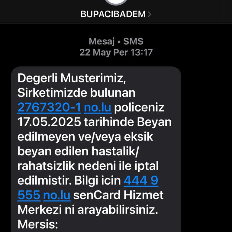 Sigorta Poliçesi Bilgilendirme Eksikliği Ve Haksız İptal