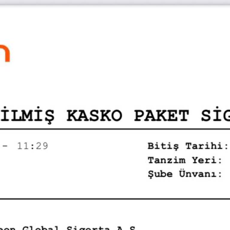 Kayyum Atanan Şirketten Kasko Poliçem Tek Taraflı İptal Edildi, Ücretimi Geri İstiyorum