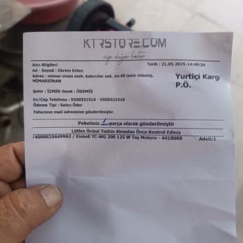 Bıçak Bileme Makinesi Beklentimi Karşılamadı, İade Sürecinde Sorun Yaşadım