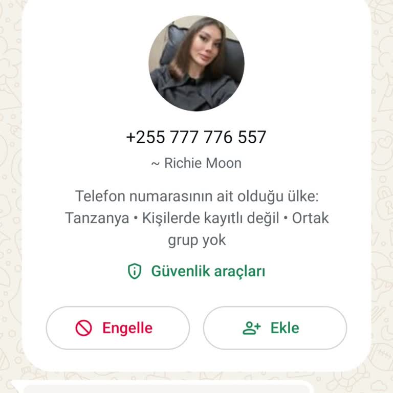 Yabancı Numaradan Gelen Arama Ve Mesajlar Nedeniyle Güvenlik Endişesi Yaşıyorum