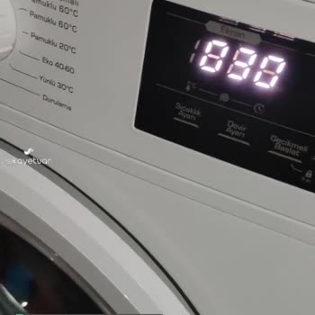 Vestfrost Çamaşır Makinesi Temiz Yıkamıyor!