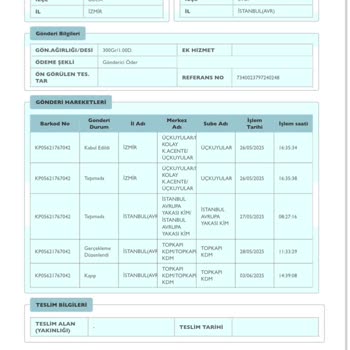 PTT Kargo Yüzünden Kızımın Doğum Günü Mahvoldu, Ürünüm Kayboldu