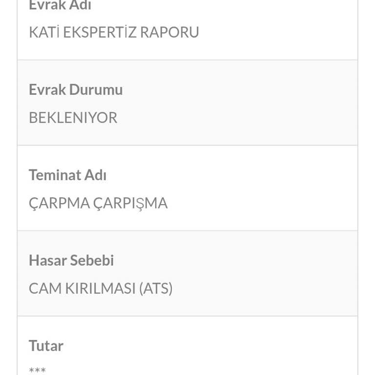 Kasko Hasarında Kasko Öncesi Fotoğraf Talebiyle Mağduriyet