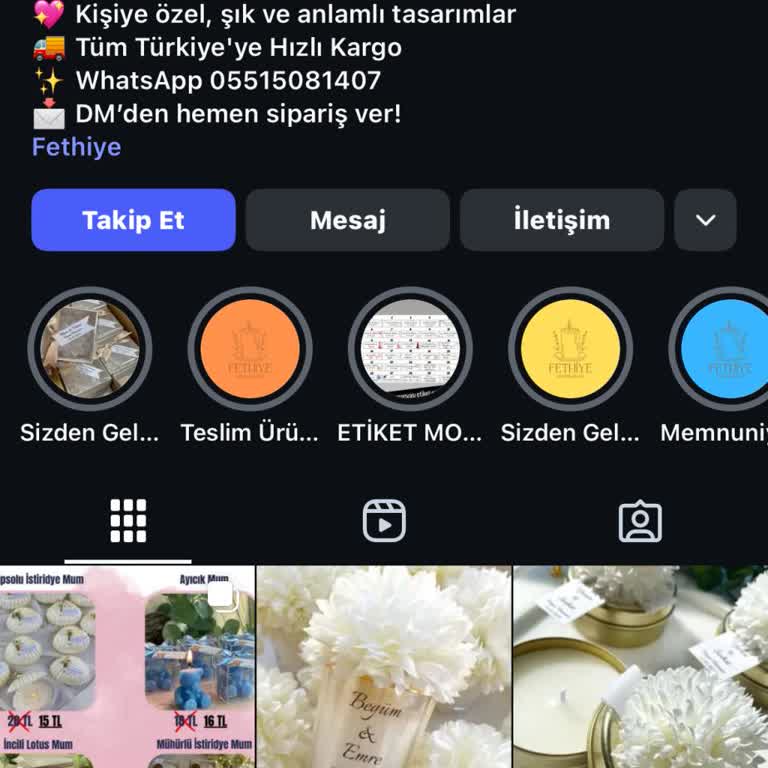 Fethiyehediyelikdunyasi Siparişimi Göndermedi