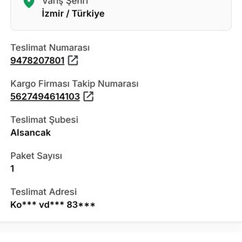 Doğru Adrese Teslimat Yapılmıyor, Müşteri Hizmetleri İlgisiz