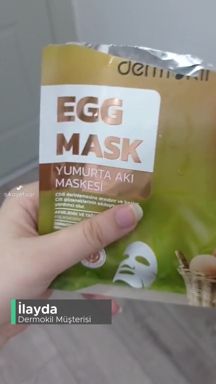 Dermokil Kağıt Maske Boş Çıktı videonun kapak resmi