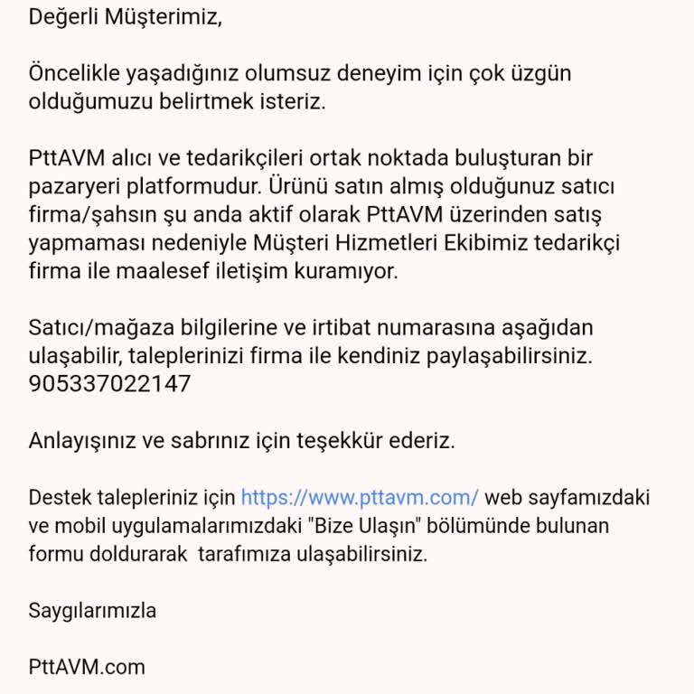 Epttavm'den Aldığım Sahte Telefonun İadesinde Mağdur Edildim