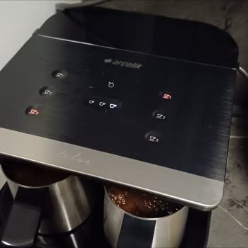 Arçelik Kahve Makinesi Çift Haznede Sürekli Arıza Veriyor, Sorun Çözülemiyor