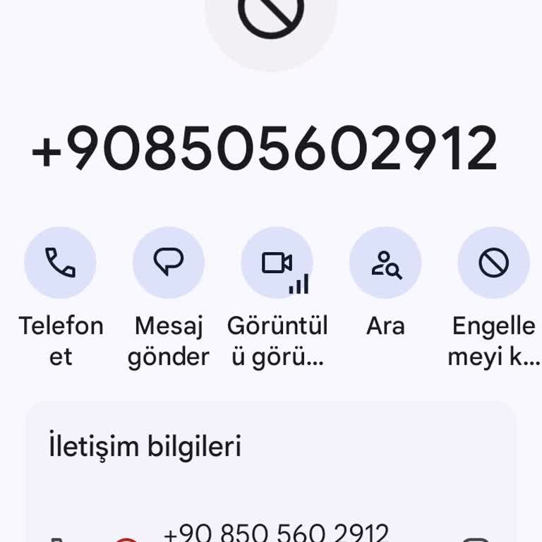 Bilinmeyen Numaradan Arandım Ses Kaydımla İşlem Yapılmasından Endişeliyim