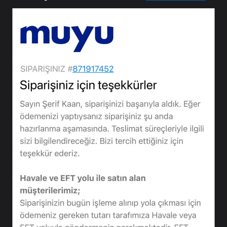 Sipariş Sonrası İletişimsizlik Ve Kargo Bilgisizliği Yaşadım